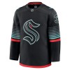 Seattle Kraken Dresy Fanatics Premium Philipp Grubauer 2025-26 Černá Třetí - Pánské