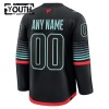 Seattle Kraken Dresy Personalizované Fanatics Premium 2025-26 Černá Třetí - Dětské