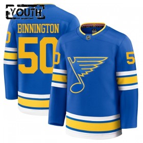 St. Louis Blues Dresy Fanatics Premium Binnington Jordan 2025-26 Modrý Domácí - Dětské