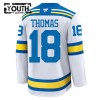 St. Louis Blues Dresy Fanatics Premium Robert Thomas 2025-26 Bílý Venkovní - Dětské