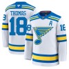 St. Louis Blues Dresy Fanatics Premium Robert Thomas 2025-26 Bílý Venkovní - Pánské