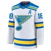 St. Louis Blues Dresy Fanatics Premium Robert Thomas 2025-26 Bílý Venkovní - Pánské