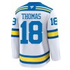 St. Louis Blues Dresy Fanatics Premium Robert Thomas 2025-26 Bílý Venkovní - Pánské
