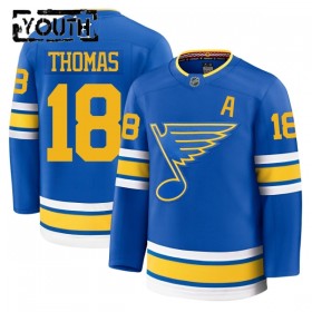 St. Louis Blues Dresy Fanatics Premium Robert Thomas 2025-26 Modrý Domácí - Dětské