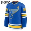 St. Louis Blues Dresy Fanatics Premium Robert Thomas 2025-26 Modrý Domácí - Dětské