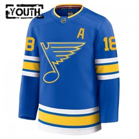 St. Louis Blues Dresy Fanatics Premium Robert Thomas 2025-26 Modrý Domácí - Dětské