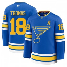 St. Louis Blues Dresy Fanatics Premium Robert Thomas 2025-26 Modrý Domácí - Pánské