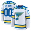 St. Louis Blues Dresy Personalizované Fanatics Premium 2025-26 Bílý Venkovní - Pánské