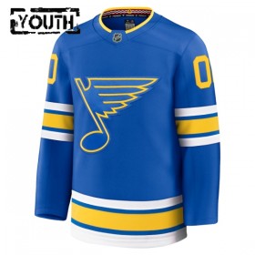 St. Louis Blues Dresy Personalizované Fanatics Premium 2025-26 Modrý Domácí - Dětské