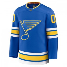 St. Louis Blues Dresy Personalizované Fanatics Premium 2025-26 Modrý Domácí - Pánské