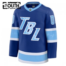 Tampa Bay Lightning Dresy Personalizované Fanatics NHL Stadium Series Premium 2025-26 Modrý - Dětské