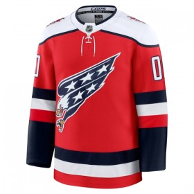 Washington Capitals Dresy Personalizované Fanatics Premium 2025-26 Červené Třetí - Pánské